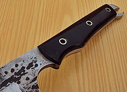 13.3 Inches Hi Carbon Steel Full Tang Nakiri Knife K18607
