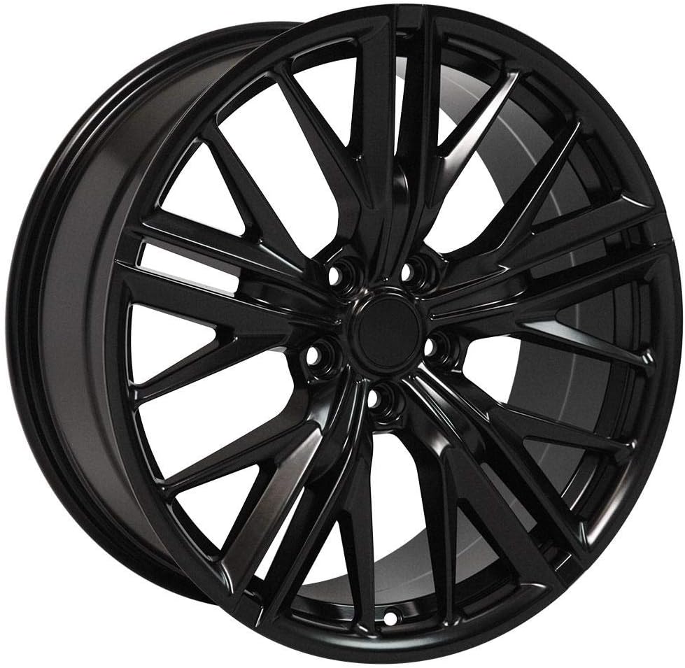 20 inch Satin Black Wheels K679