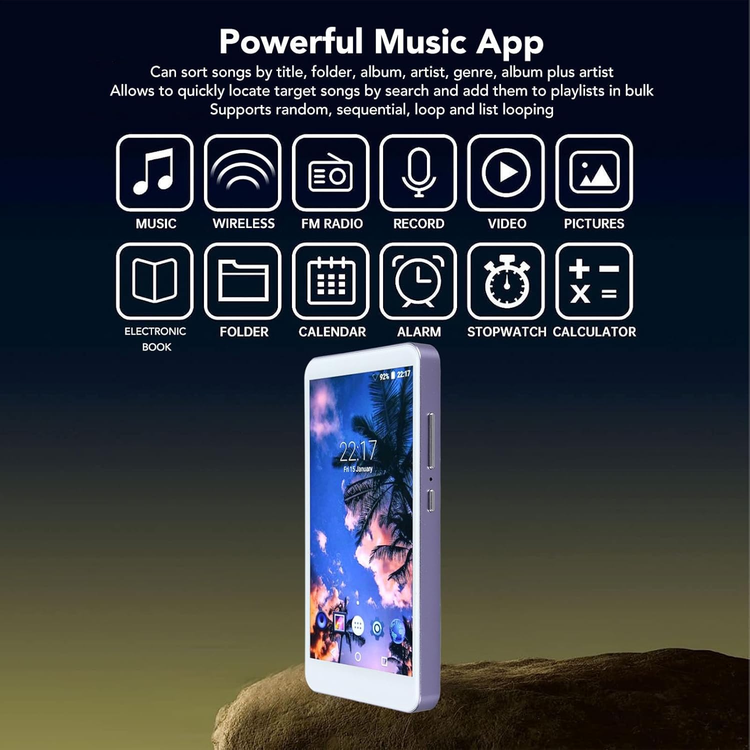 128GB Bluetooth 5.0 MP4 Player Z6499