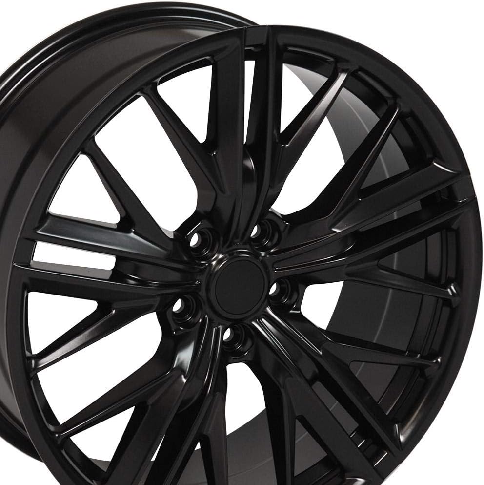 20 inch Satin Black Wheels K679