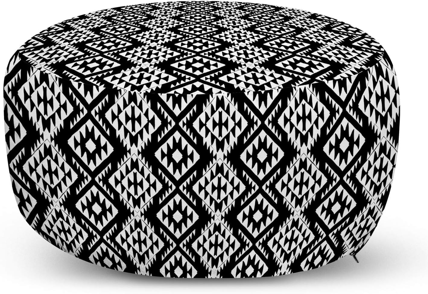 Vermilion Green Decorative Ottoman with Removable Cover B330624