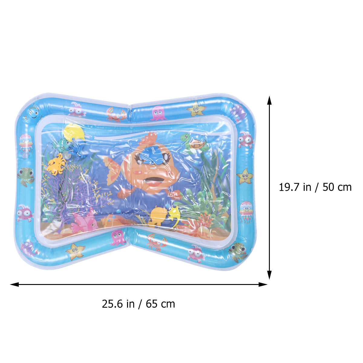 Inflatable Crawling Cushion Water Play Mat (Blue) B4705