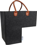 Stair Basket with Handles, Stylish Gray, Pack of 2 F224667