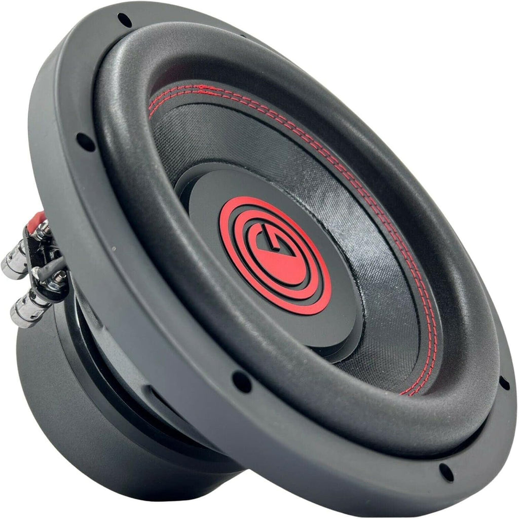 1x 10 Inch 1500 Watt Car Audio Subwoofer 2 Ohm DVC Pack of 2 G7462