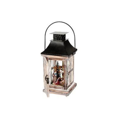 Holiday Aisle Lantern with LED Carolers O7901