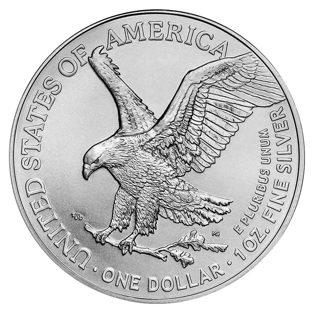 20 - 2023 $1 American Silver Eagle 1 oz BU M494