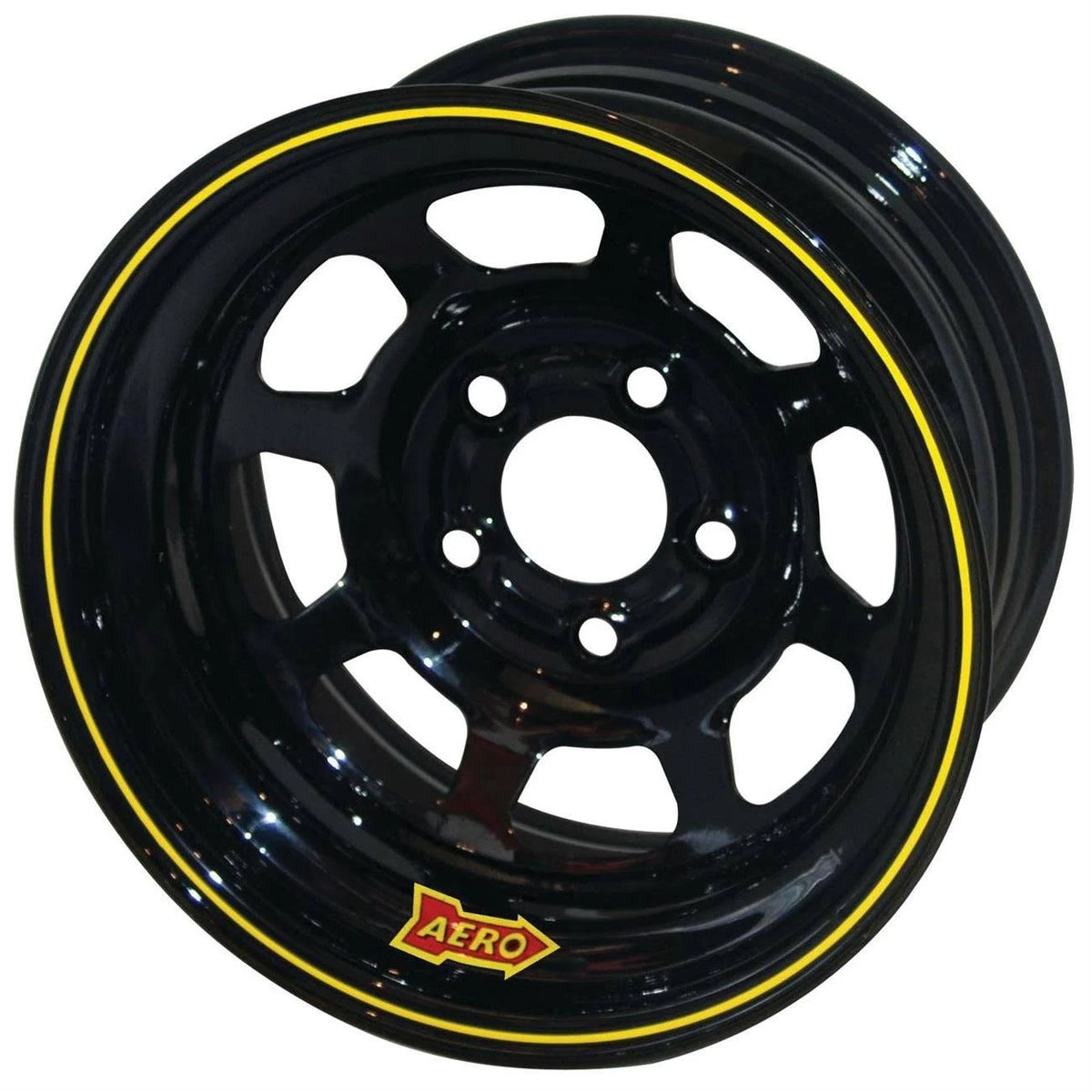 15x10 4in. 5.00 Black Aero Race Wheel G940383