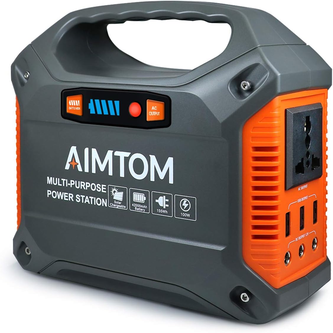 42000mAh 155Wh Power Station with Flashlights V952320