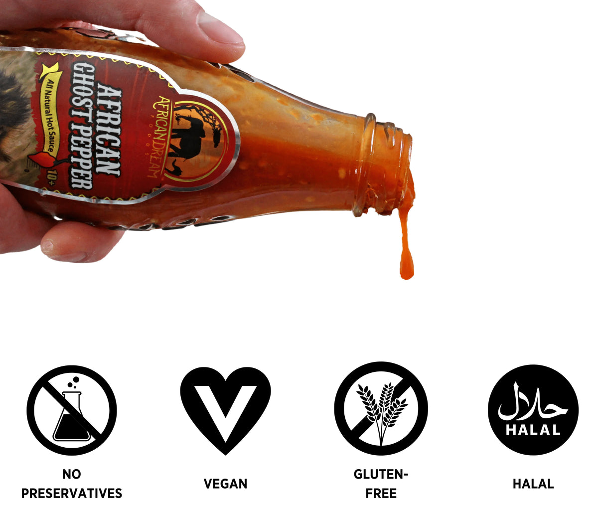 Mildest and Hottest Hot Sauce Gift Pack, 5fl oz Bottles, 4PK Q875