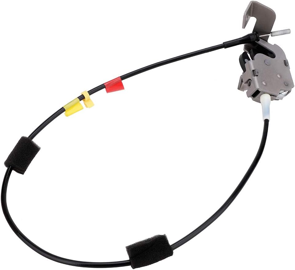 Door Latch Lock Assembly Front Left Driver Side Power Door Latch Lock Actuator Motor Cable Rod Kit Pack of 2 H71959