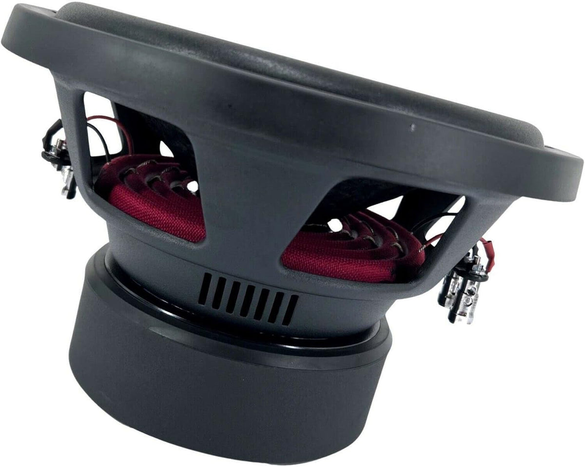 1x 10 Inch 1500 Watt Car Audio Subwoofer 2 Ohm DVC Pack of 2 G7462