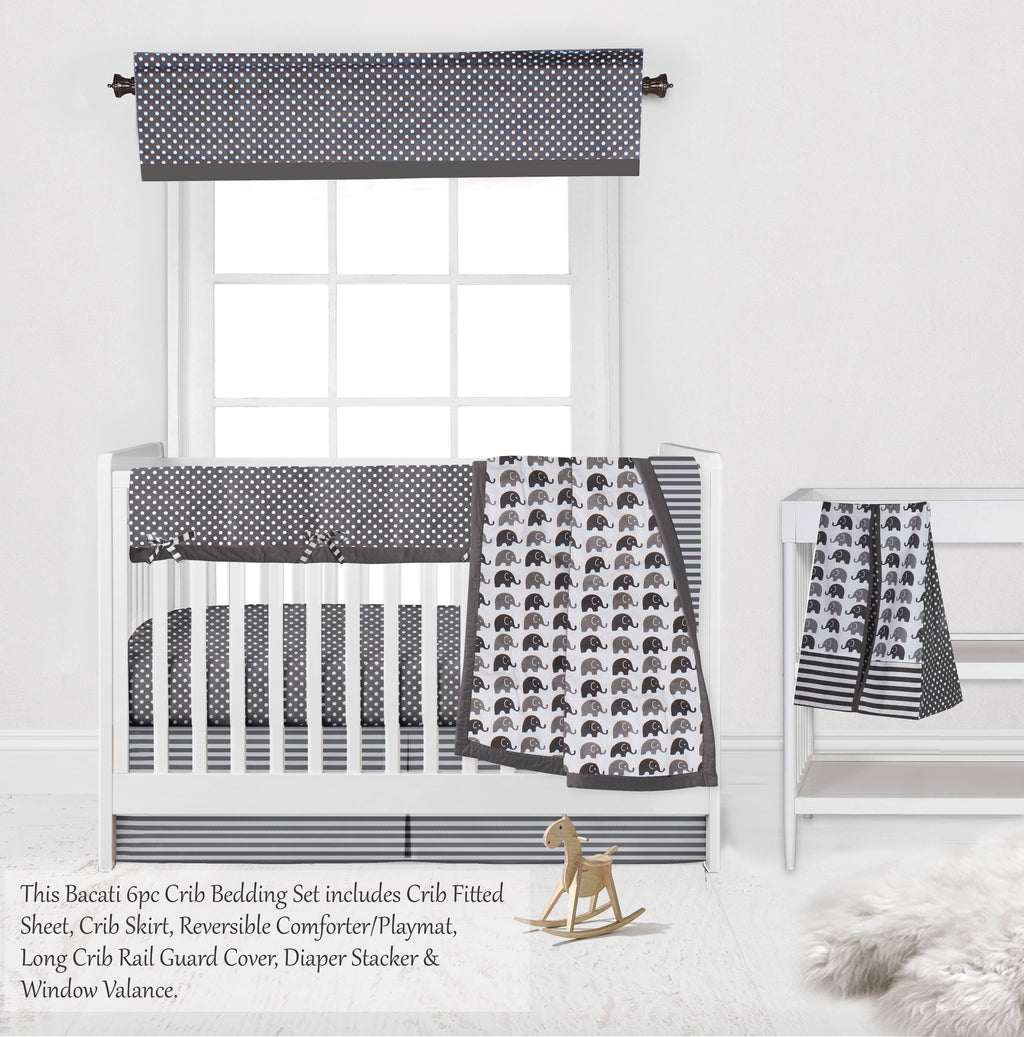 10 PC Crib Bedding Set with 2 Crib Fitted Sheets Y343