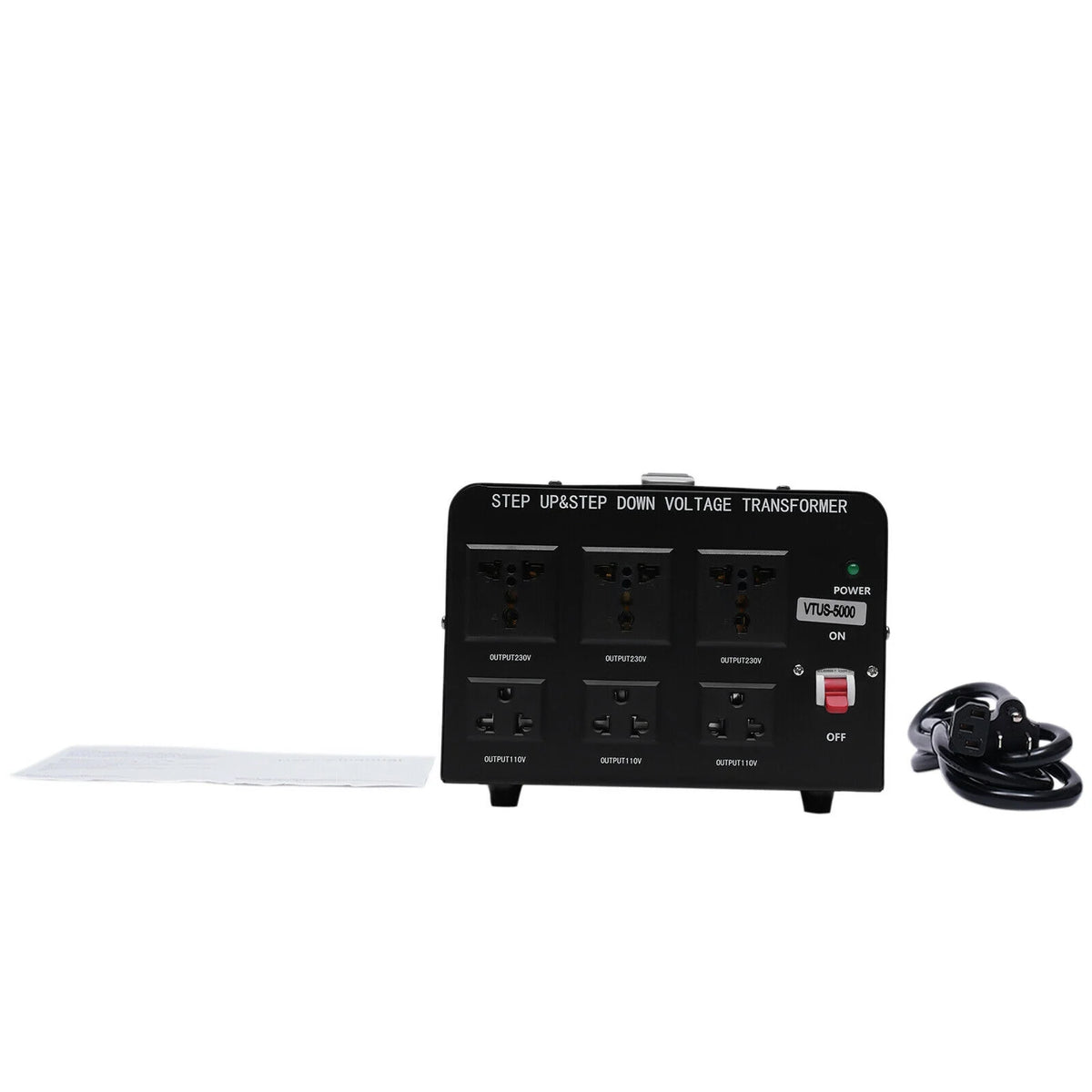 5000 Watt Voltage Converter Transformer 110V-220V T383119