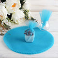 Turquoise 25 Pc 12" Tulle Circles U2183