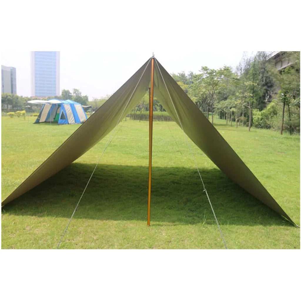 19.69ft Camping Bell Tent with Front Awning N155523