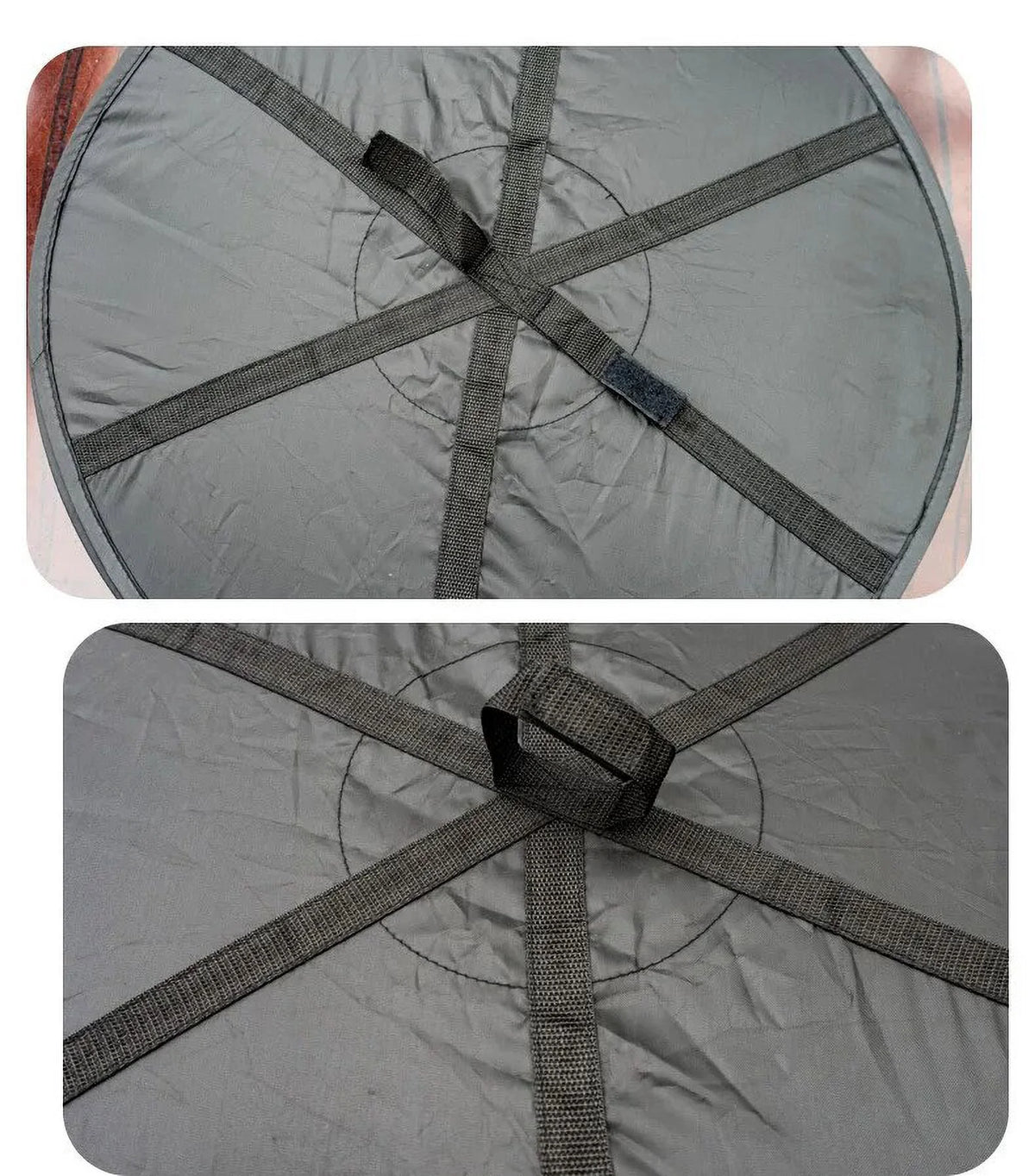 8-Layer Hanging Mesh Net Drying Rack 24inch 63cm Z30086