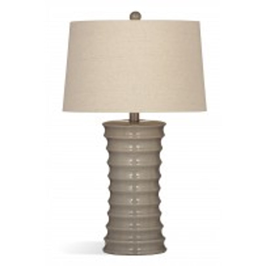 Gray Crackle Ceramic Table Lamp M45310
