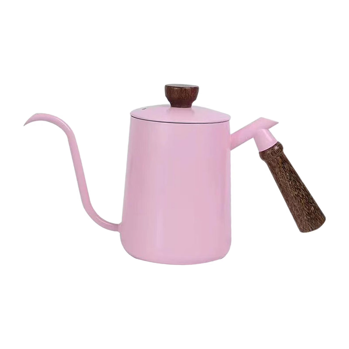 Pink 20oz Stainless Steel Drip Coffee Kettle with Long Narrow Spout U909084
