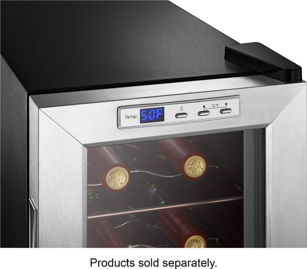 Stainless Steel 8-Bottle Wine Cooler S9042
