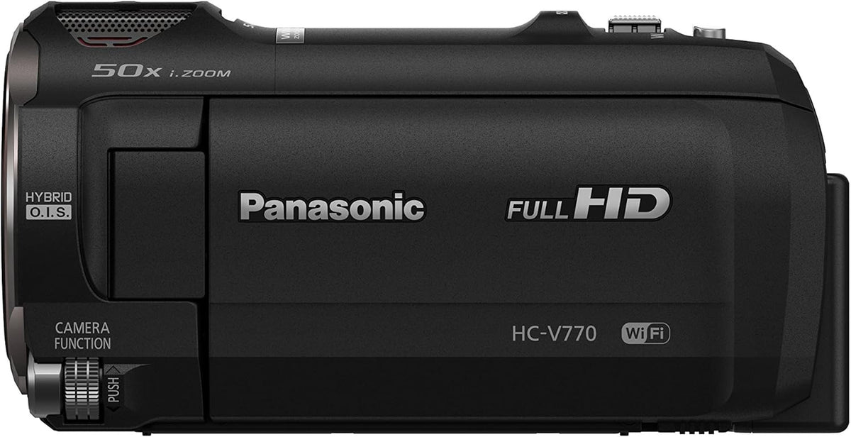 4K Ultra HD Video Camera Camcorder with 20X Optical Zoom, HDR Capture, Wi-Fi (Black) W8186