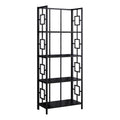 Black Four Tier Etagere Bookcase O555378