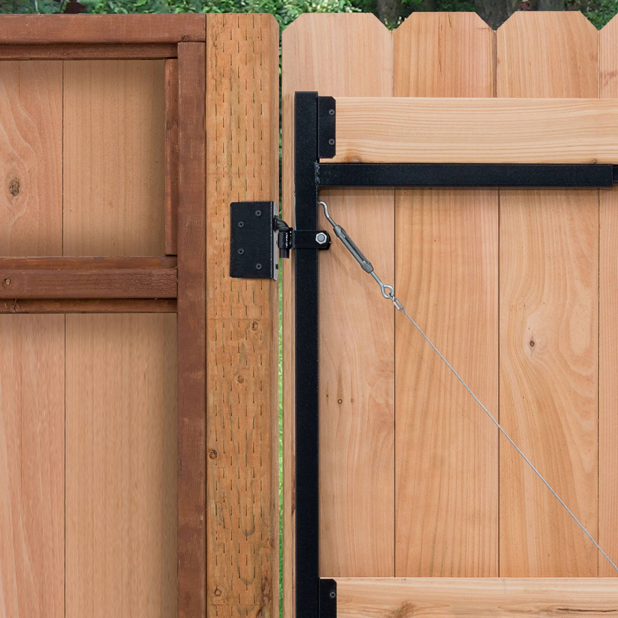 Steel Frame Gate Kit, 36x22-60x22 Wide Opening Up to 7& High (6 Pack) R266