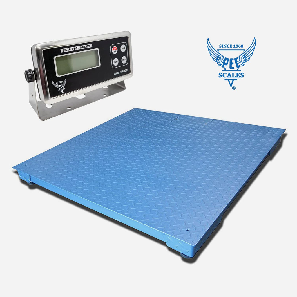Heavy Duty Industrial Pallet Floor Scale with Digital Display Indicator (36x36) A664355