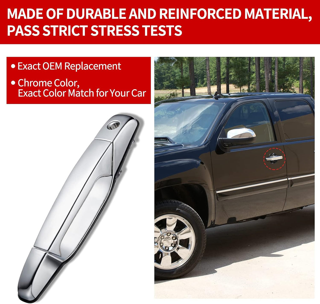 Chrome Door Handle M7627