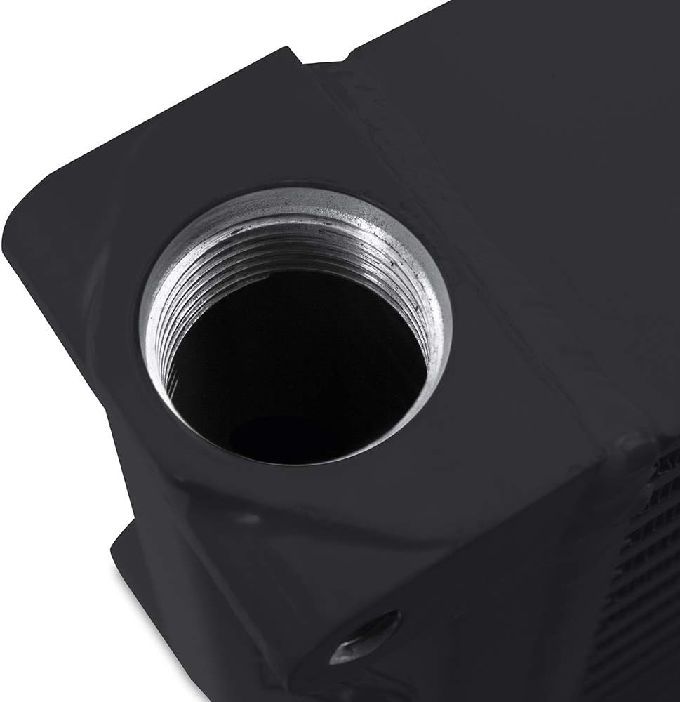 10" Core Bar-and-Plate Oil Cooler, Black C894285