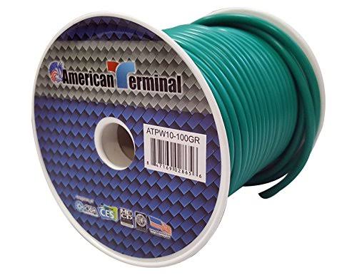 10 Gauge Green Primary Wire R9728