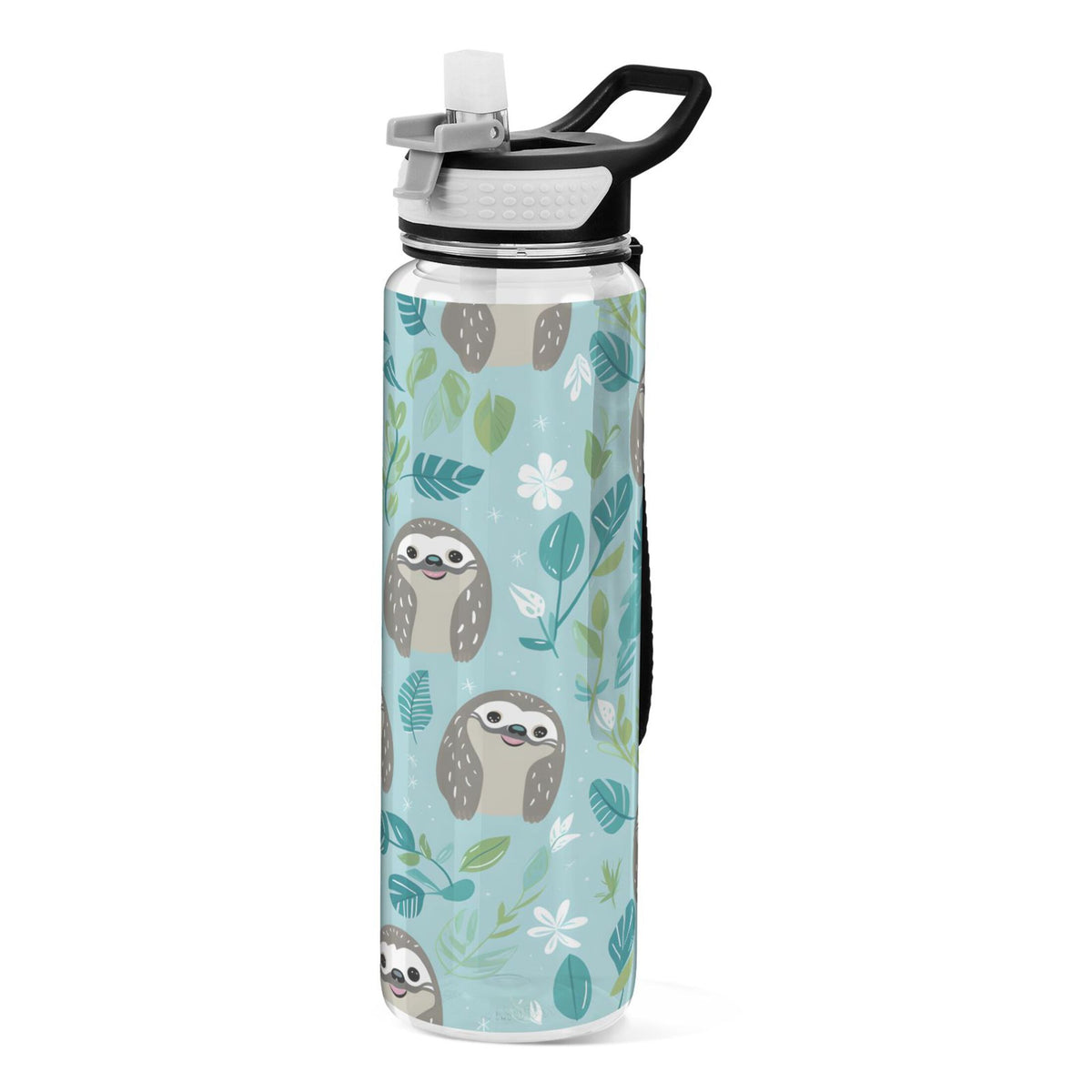 32oz Tritan Clear Water Bottle with Straw T91377