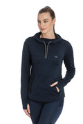 Navy Technical Hooded Fleece Q9618