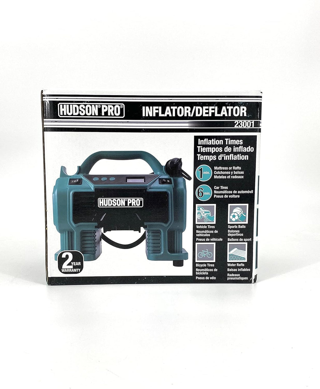 Dual Power Deflator Inflator, Teal Pack of 2 A849