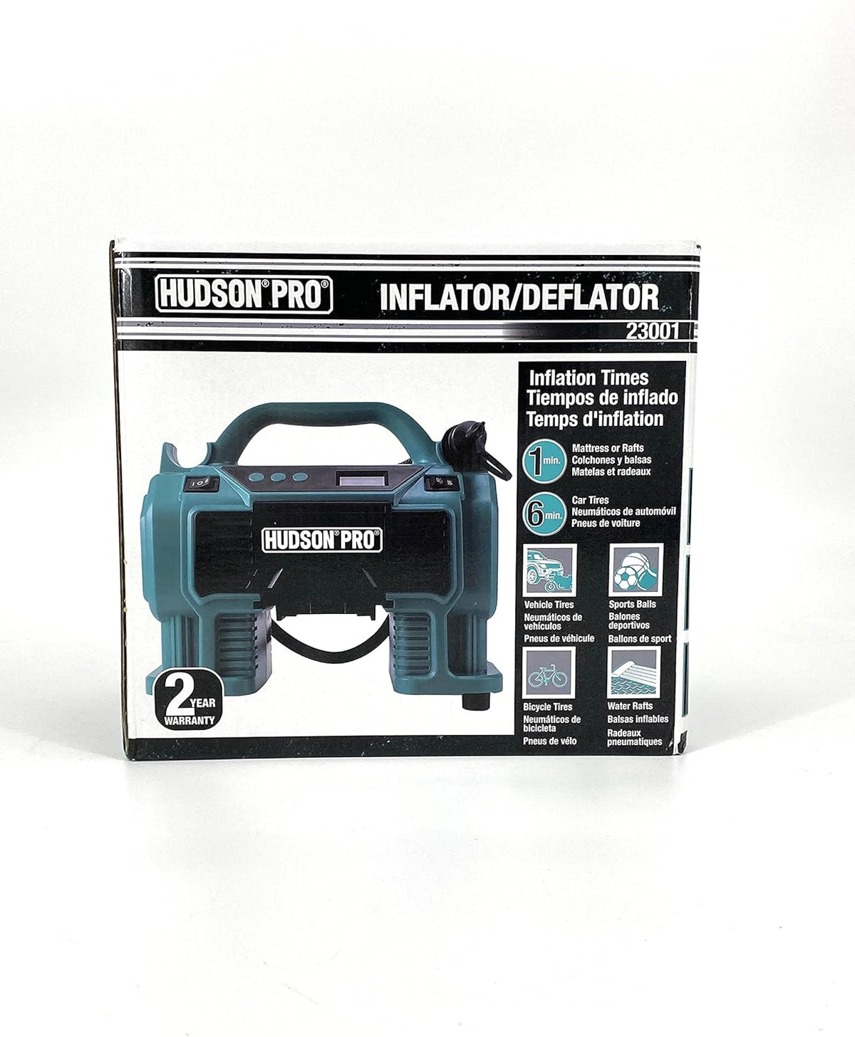 Dual Power Deflator Inflator, Teal Pack of 2 A849