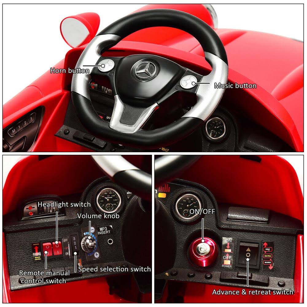 Red Ride on Car Electric Toy T660