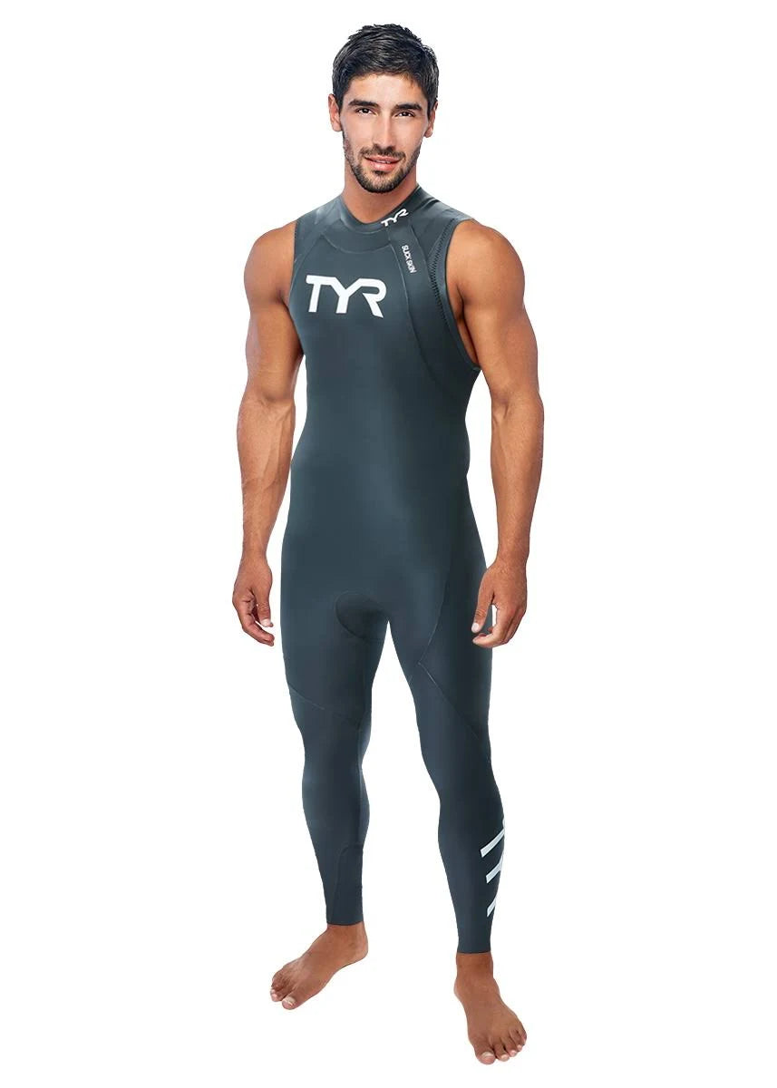 Black Sleeveless Wetsuit D515