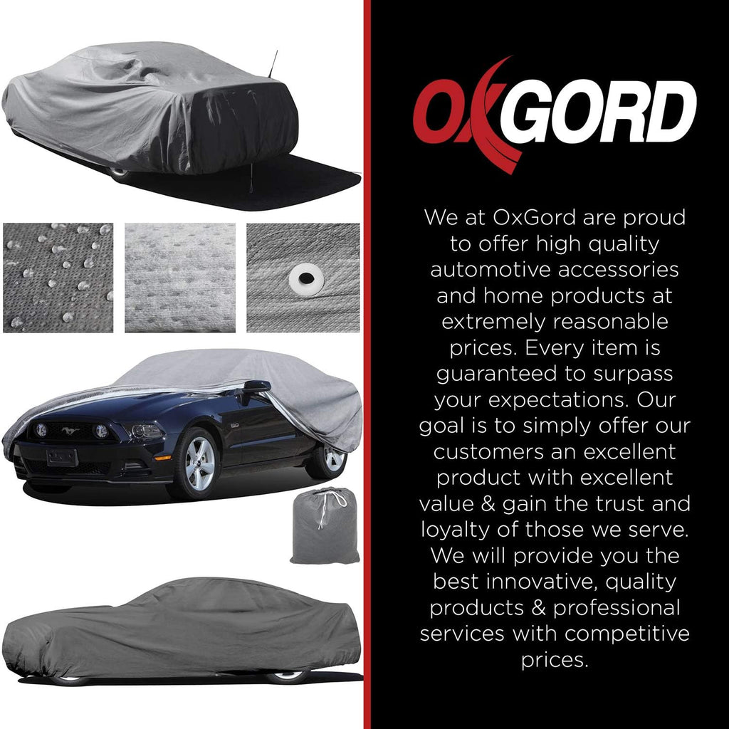 Car Cover 4 Layers Pack of 2 U363