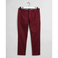 Red Slim Fit Chinos D23083