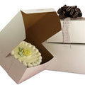 White Cake Boxes, 100 Pc, 10 inch I84393