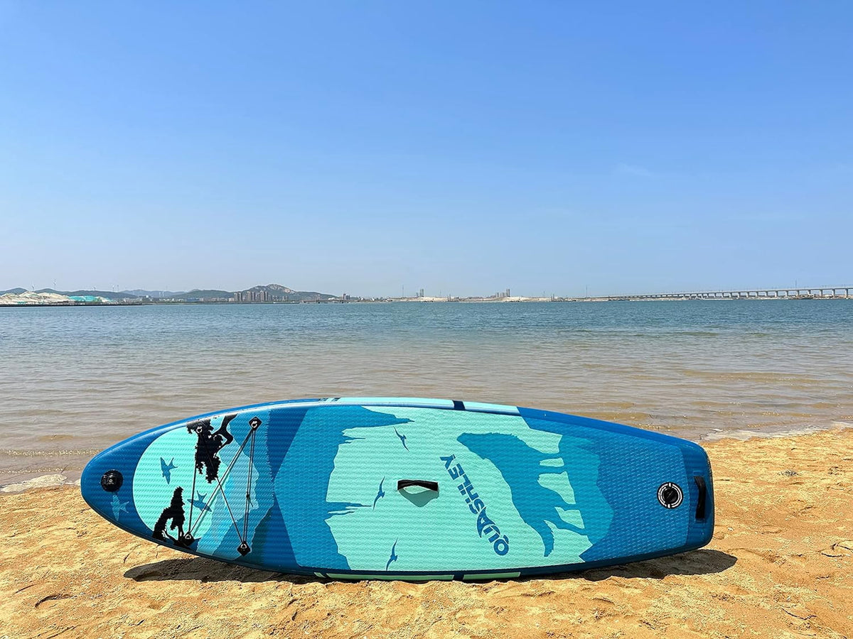 Inflatable Stand Up Paddle Board with Accessories, 11'x33 x6, Max 330lbs W851106