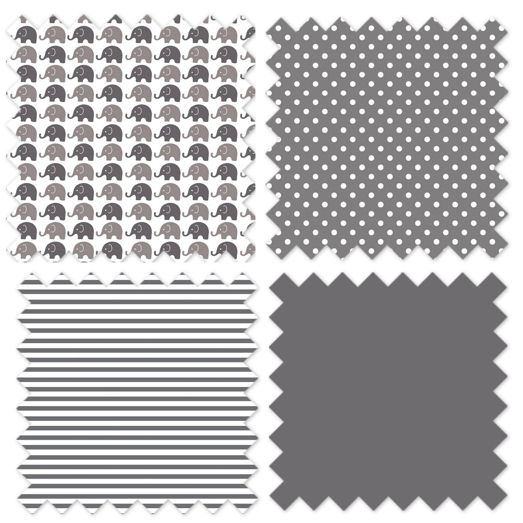 10 PC Crib Bedding Set with 2 Crib Fitted Sheets Y343