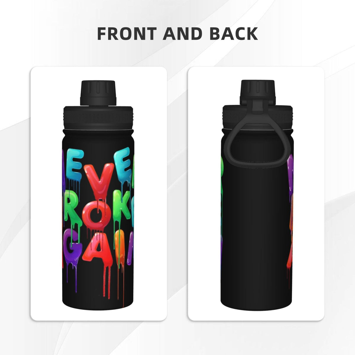 18OZ Stainless Steel Insulated Water Bottle Q468138