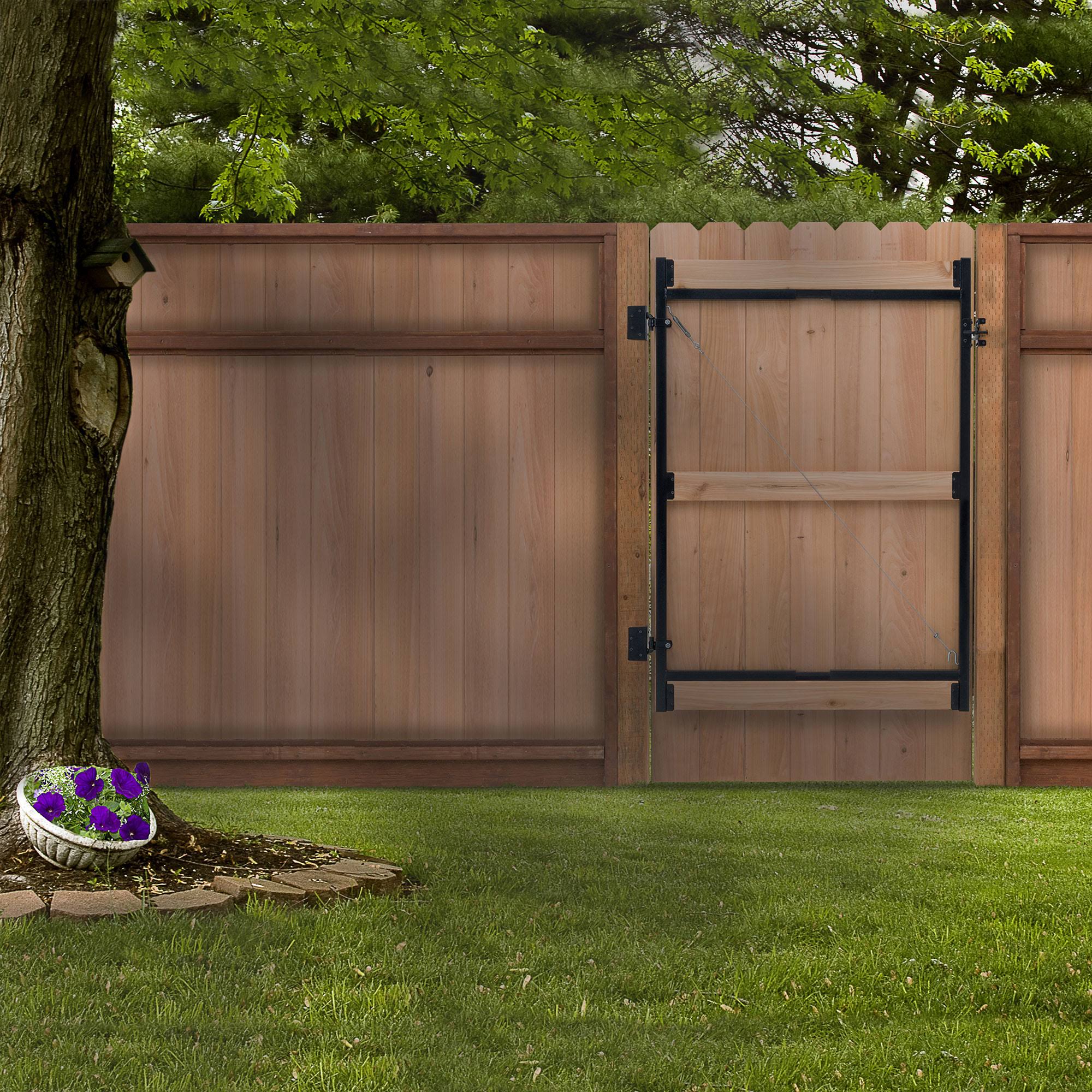Steel Frame Gate Kit, 36x22-60x22 Wide Opening Up to 7& High (6 Pack) R266