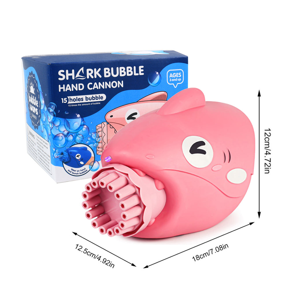 Pink Electric Automatic Bubble Blaster Toy U3222