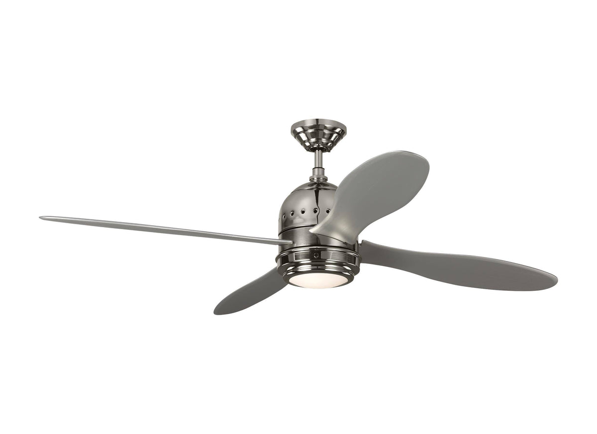 Polished Nickel 56-Inch Ceiling Fan Q58399