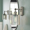 Brushed Satin Nickel Armed Sconce D536133