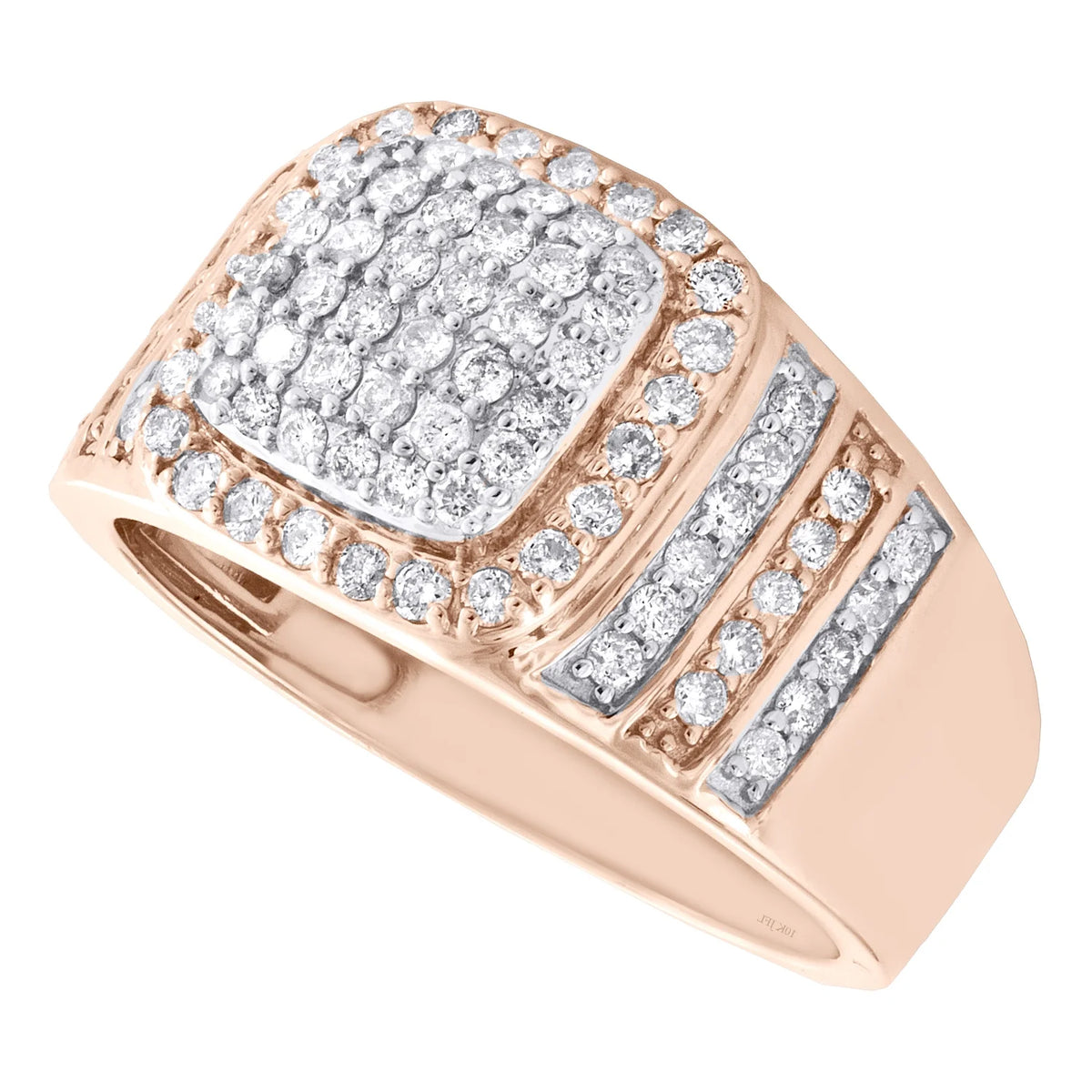 Pinky Ring Pave Band 1.03 CT. H3649