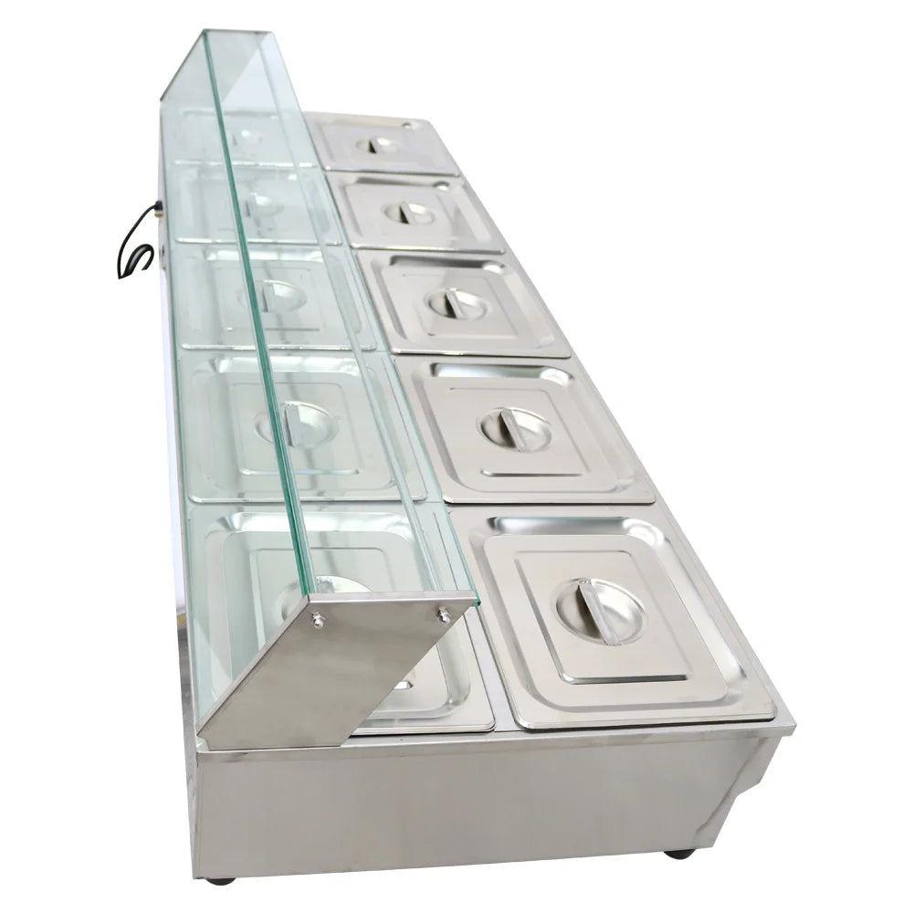 10 Pots Electric Buffet Food Warmer J1383