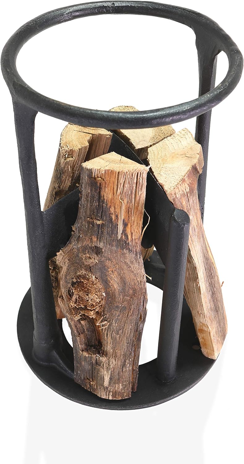 Heavy Duty Cast Iron Firewood Splitter with Removable Secondary Blade Attachment Z82626