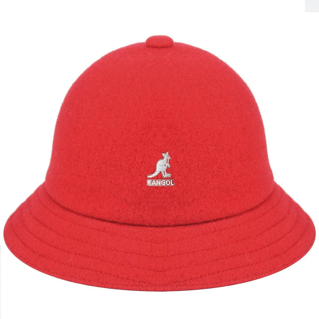 Red Wool Bucket Hat T3498